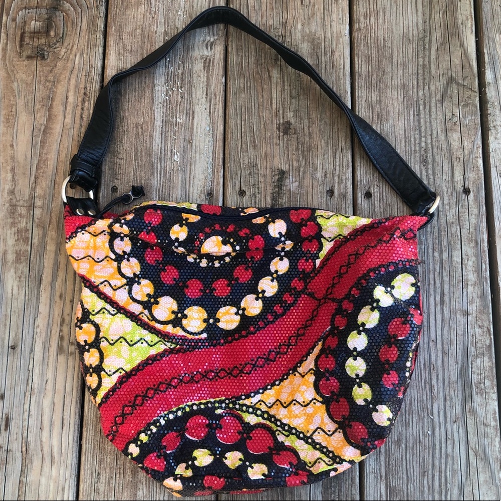Amy Chan New York Mesh Sequined Hobo Bag Handbag